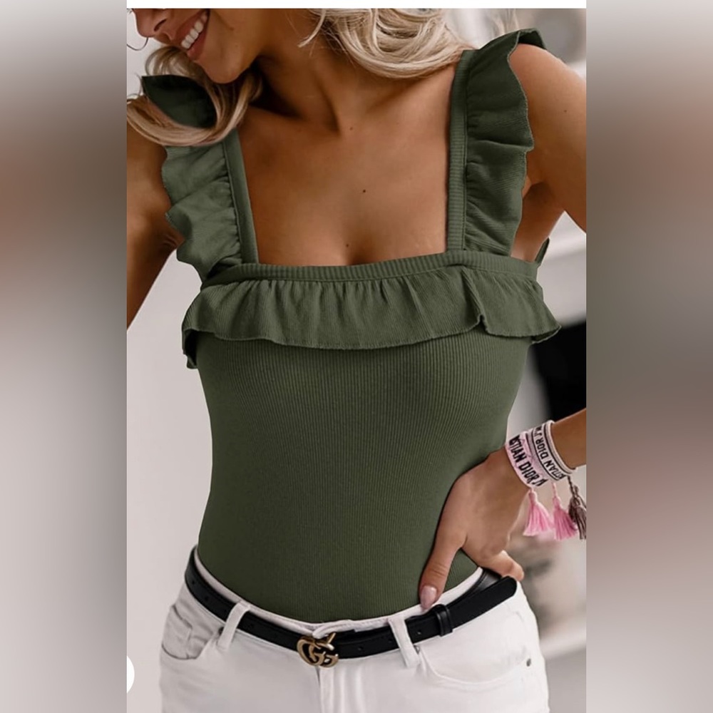 North Shore Ruffle Tank
